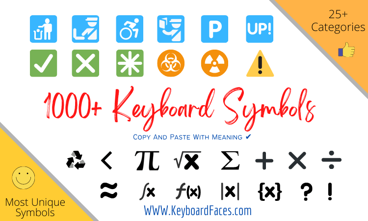 Keyboard Symbols