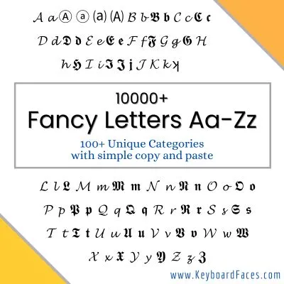 Fancy Letters