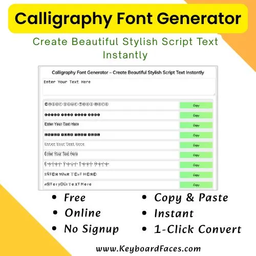 calligraphy-font-generator