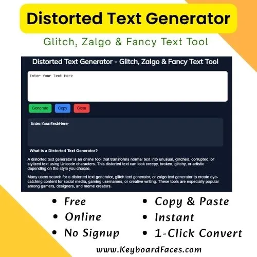 distorted-text-generator