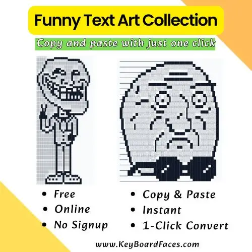 Funny Text Art