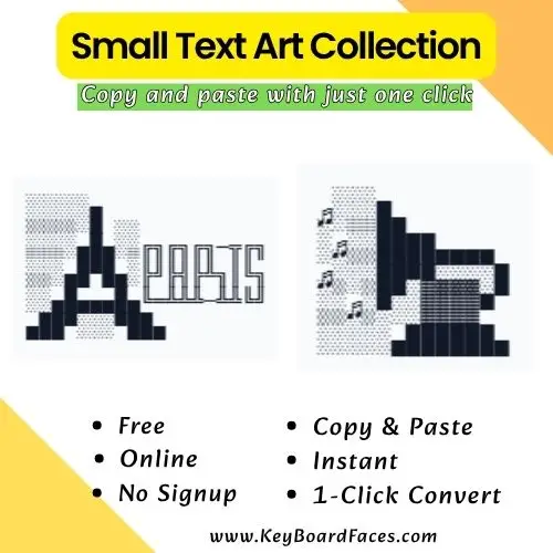 Small Text Art