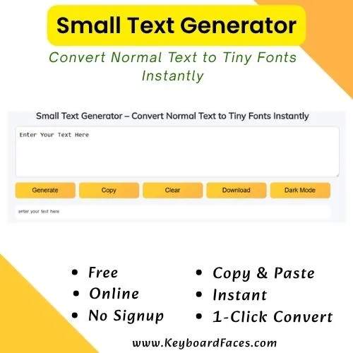 small-text-generator