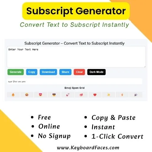 subscript-generator
